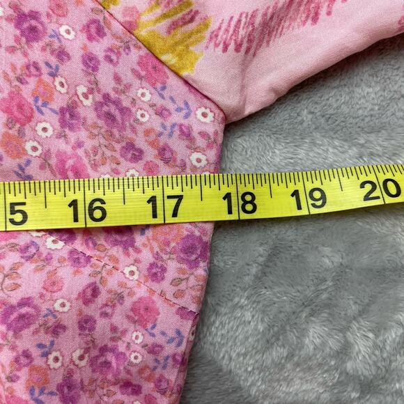 Wicked AF Jeanne Mini Dress Womens M Pink Ruched Skirt Side Zip Sweetheart Neck - Picture 7 of 9